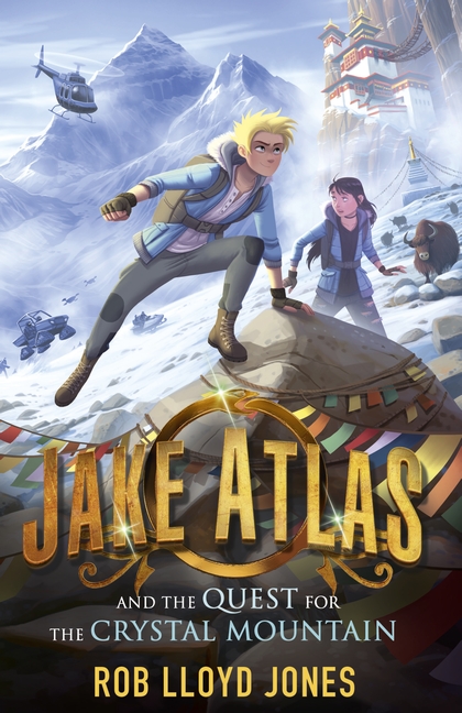 Jake Atlas and the Quest for the Crystal Mountain Book Cover